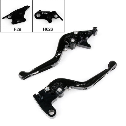 Leve freno frizione estendibili pieghevoli regolabili per Honda CBR929RR 2000-2001 generiche