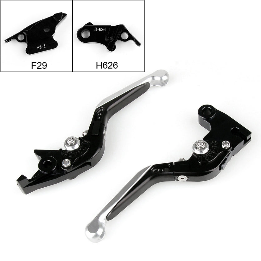 Leve freno frizione estendibili pieghevoli regolabili per Honda CBR929RR 2000-2001 generiche