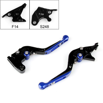 Adjustable Folding Extendable Brake Clutch Levers For Suzuki GSXR GSR SFV