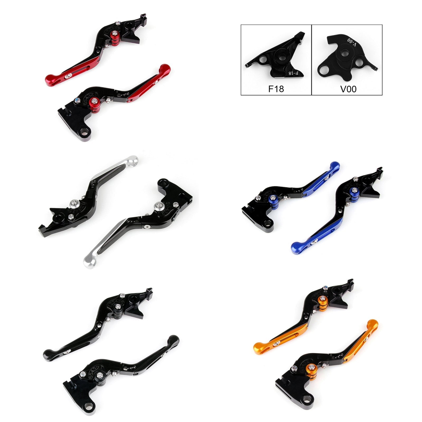 Adjustable Folding Extendable Brake Clutch Levers For Honda VFR VTR CBF