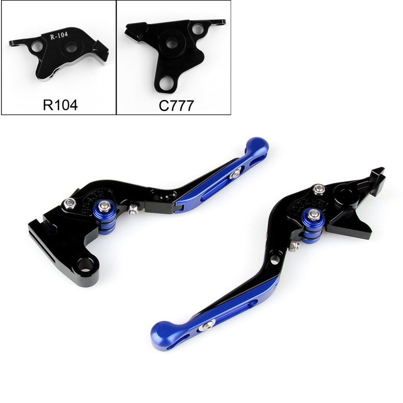 Adjustable Folding Extendable Brake Clutch Levers For Yamaha MT-1 V-MAX 4-9