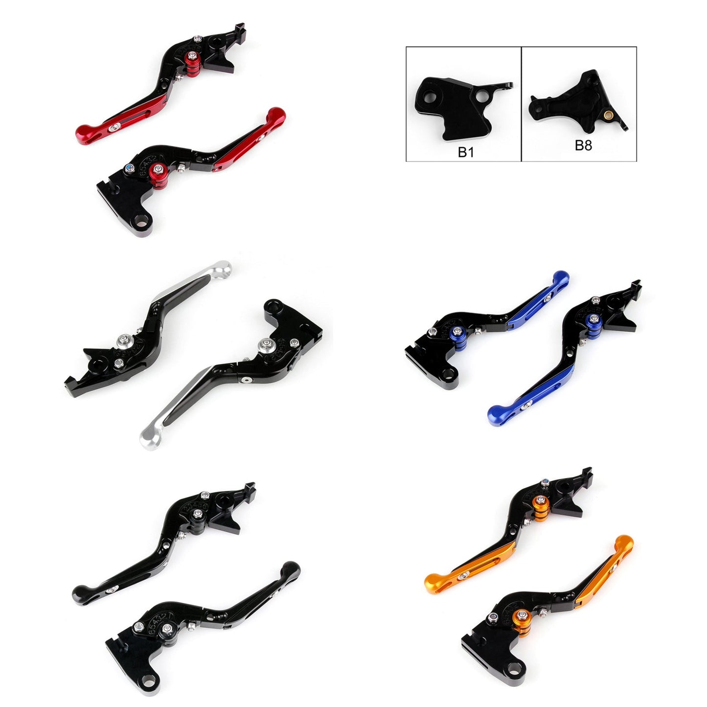 Adjustable Folding Extendable Brake Clutch Levers For BMW F800S/R/ST/GS