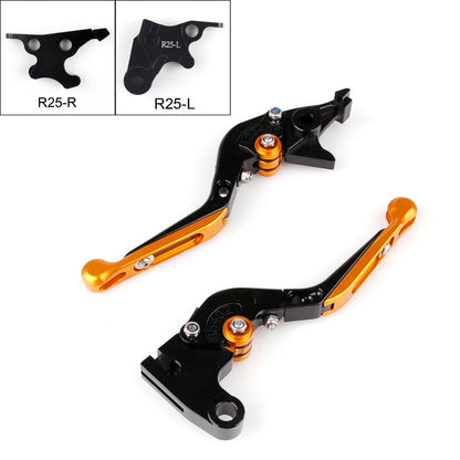 Leve freno frizione estensibili pieghevoli regolabili per Yamaha YZF R25 2014-2015 generiche