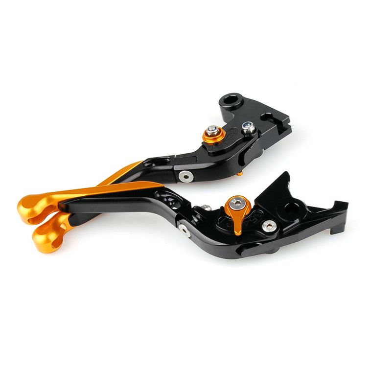 Leve freno frizione allungabili pieghevoli regolabili per Triumph DAYTONA 675 R Generico