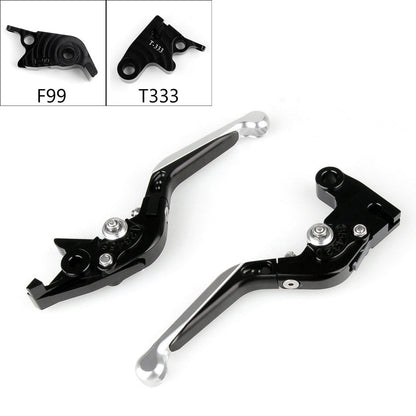 Leve freno frizione allungabili pieghevoli regolabili per Triumph DAYTONA 675 R Generico