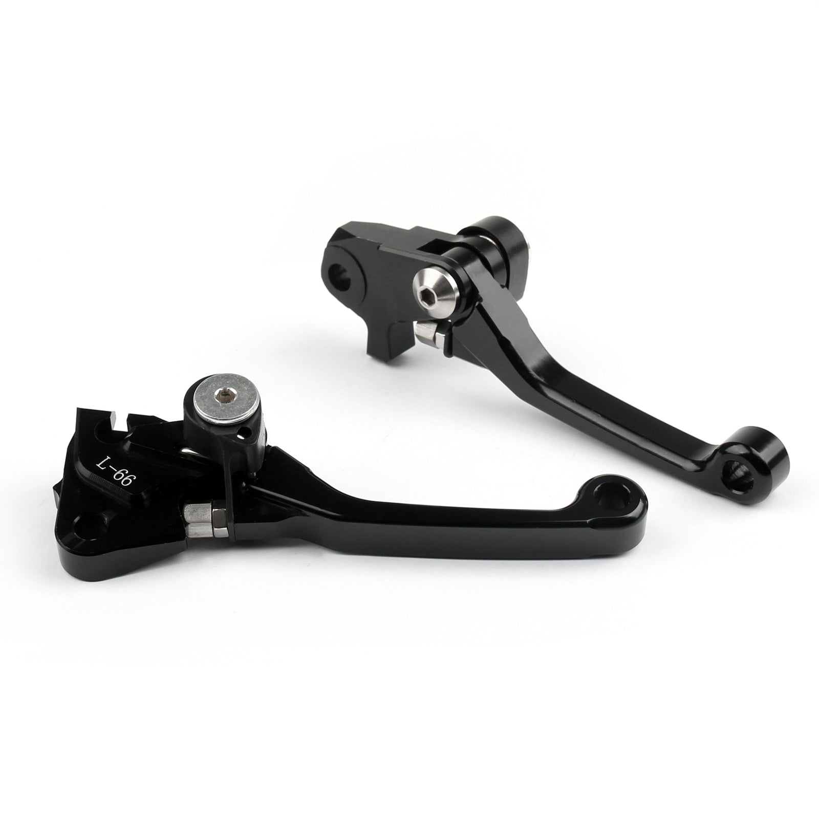 CNC Dirt Bike Pivot Brake Clutch Levers For Yamaha YZ25F YZ426F/45F 9-14 SIL