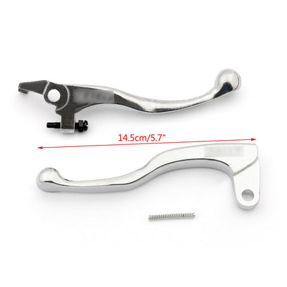 Sliver Freno Leva Frizione Set Per Suzuki DR-Z250 DR-Z400 DR350 DR250 TSR125 Generico