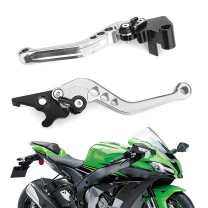 Leve freno frizione per Kawasaki Ninja 250 300 argento generiche