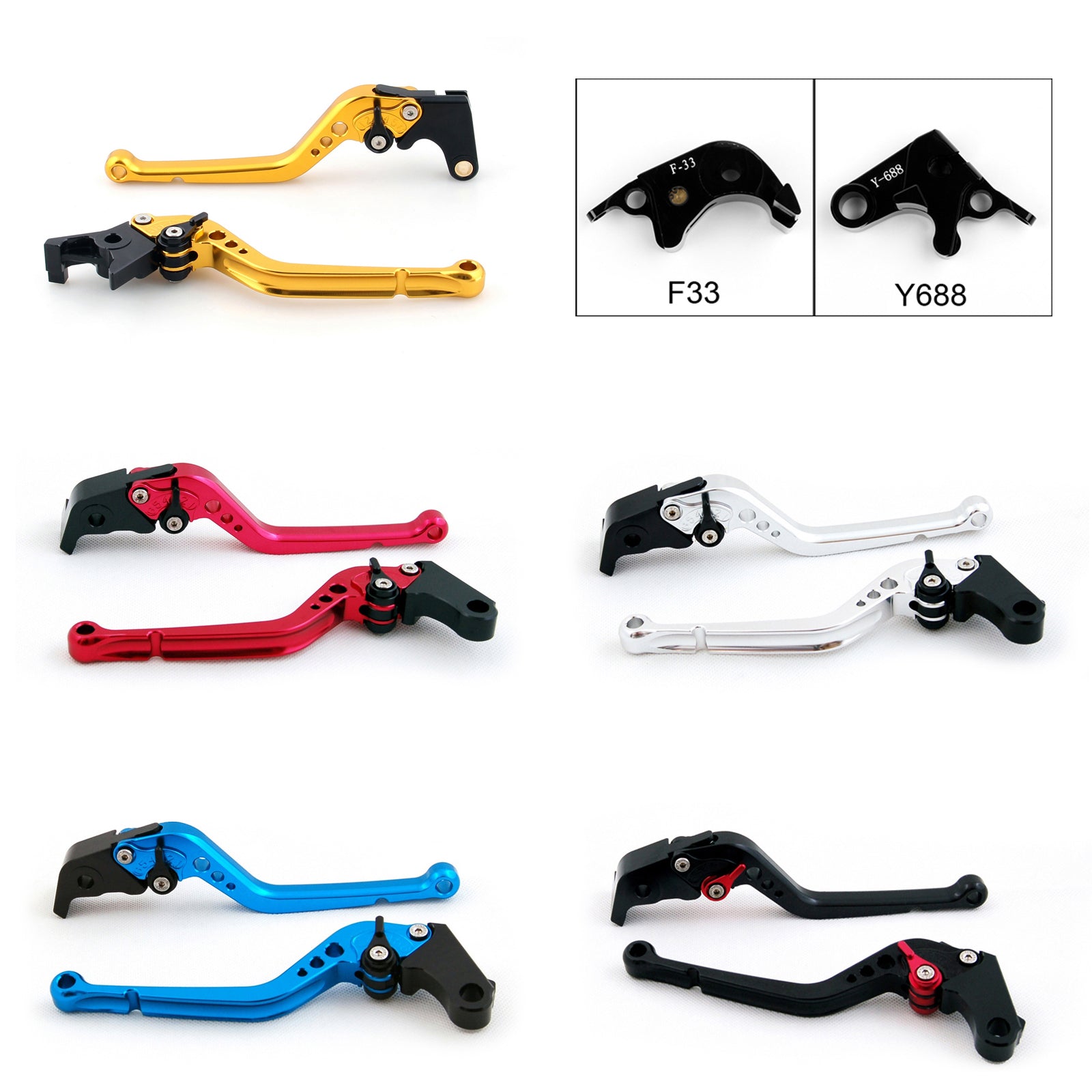 Brake Clutch Levers For Honda CBR600RR 2007-2017 CBR1000RR / FIREBLADE 2008-16 B