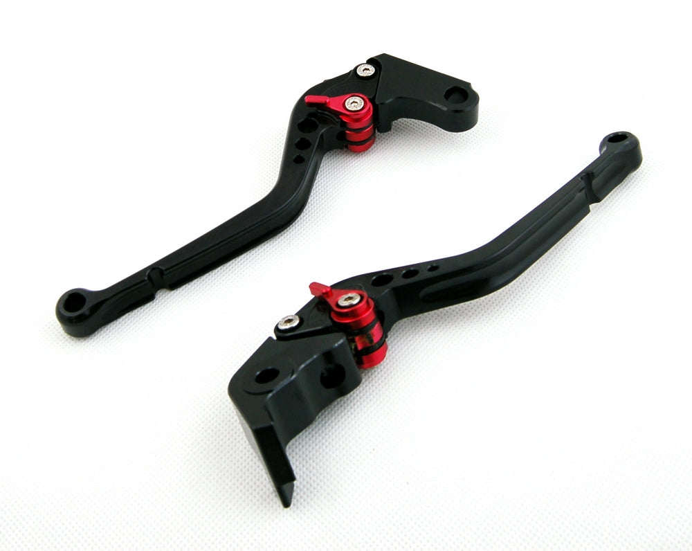 Leve freno frizione lunghe per Aprilia TUONO V4R 2011-2014 nere generiche