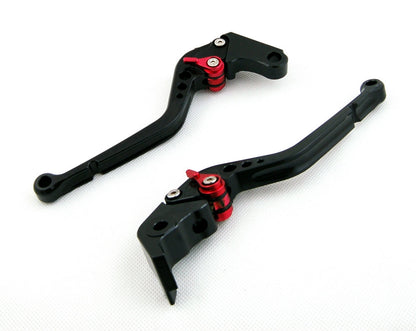 Leve freno frizione lunghe per Aprilia TUONO V4R 2011-2014 nere generiche