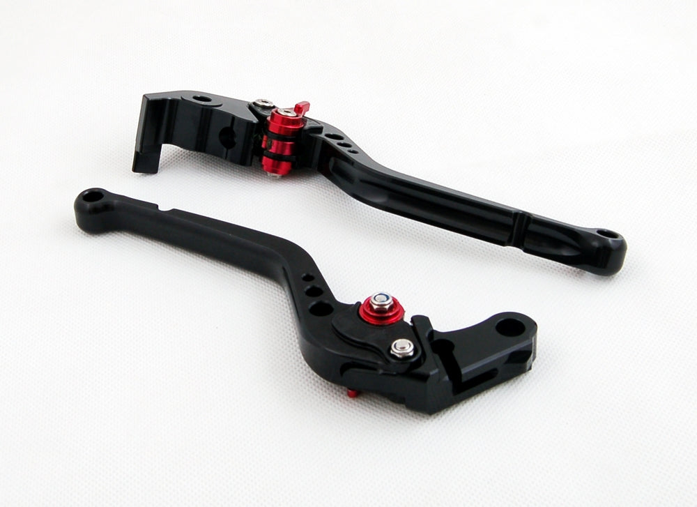 Leve freno frizione lunghe per Aprilia TUONO V4R 2011-2014 nere generiche