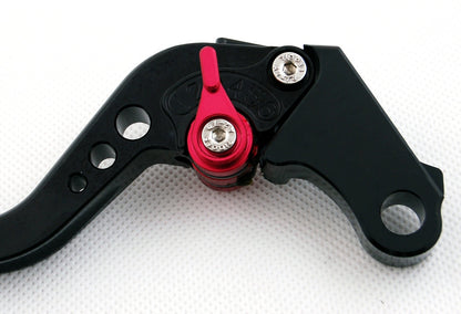 Leve freno frizione lunghe per Aprilia TUONO V4R 2011-2014 nere generiche