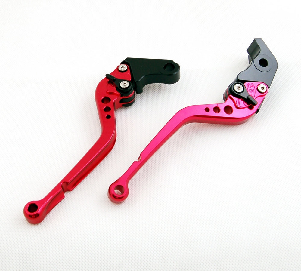 Leve freno frizione lunghe per Aprilia TUONO V4R 2011-2014 nere generiche