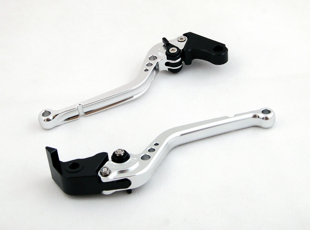 Leve freno frizione lunghe per Aprilia TUONO V4R 2011-2014 nere generiche