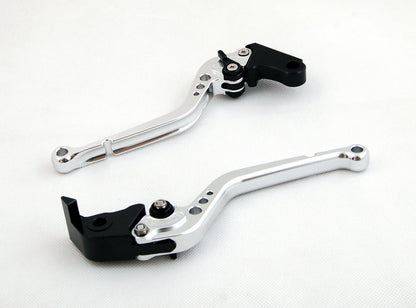 Leve freno frizione lunghe per Aprilia TUONO V4R 2011-2014 nere generiche