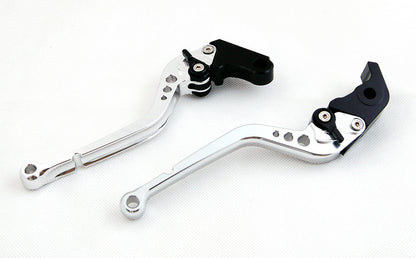 Leve freno frizione lunghe per Aprilia TUONO V4R 2011-2014 nere generiche