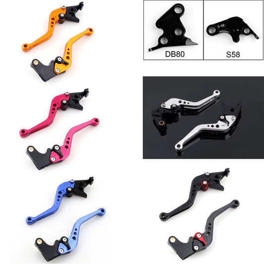 Short Brake Clutch Levers For Aprilia TUONO V4R 2011-2014 2012 2013