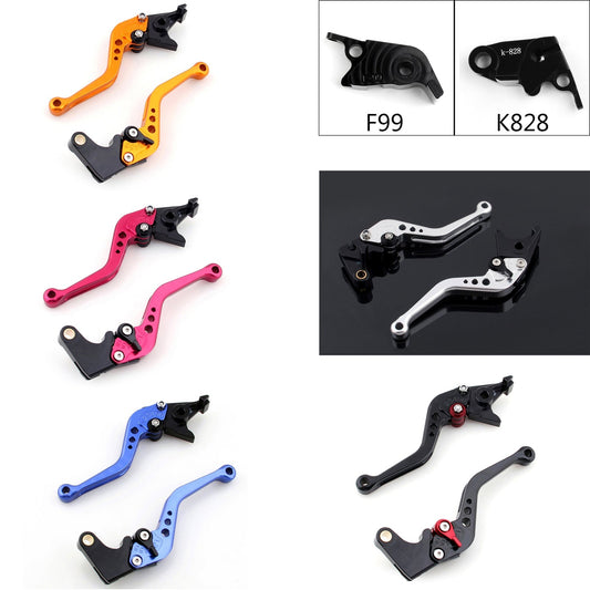 Short Brake Clutch Levers For Kawasaki ZX10R / RR / KRT 2016-2017