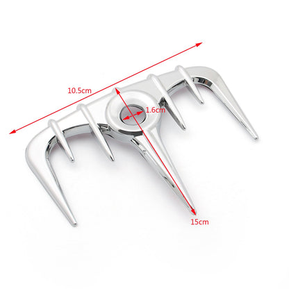 Goldwing Cromato Carenatura Gas Serbatoio Porta Trim Fit Honda GL1800 2001-2011 Generico