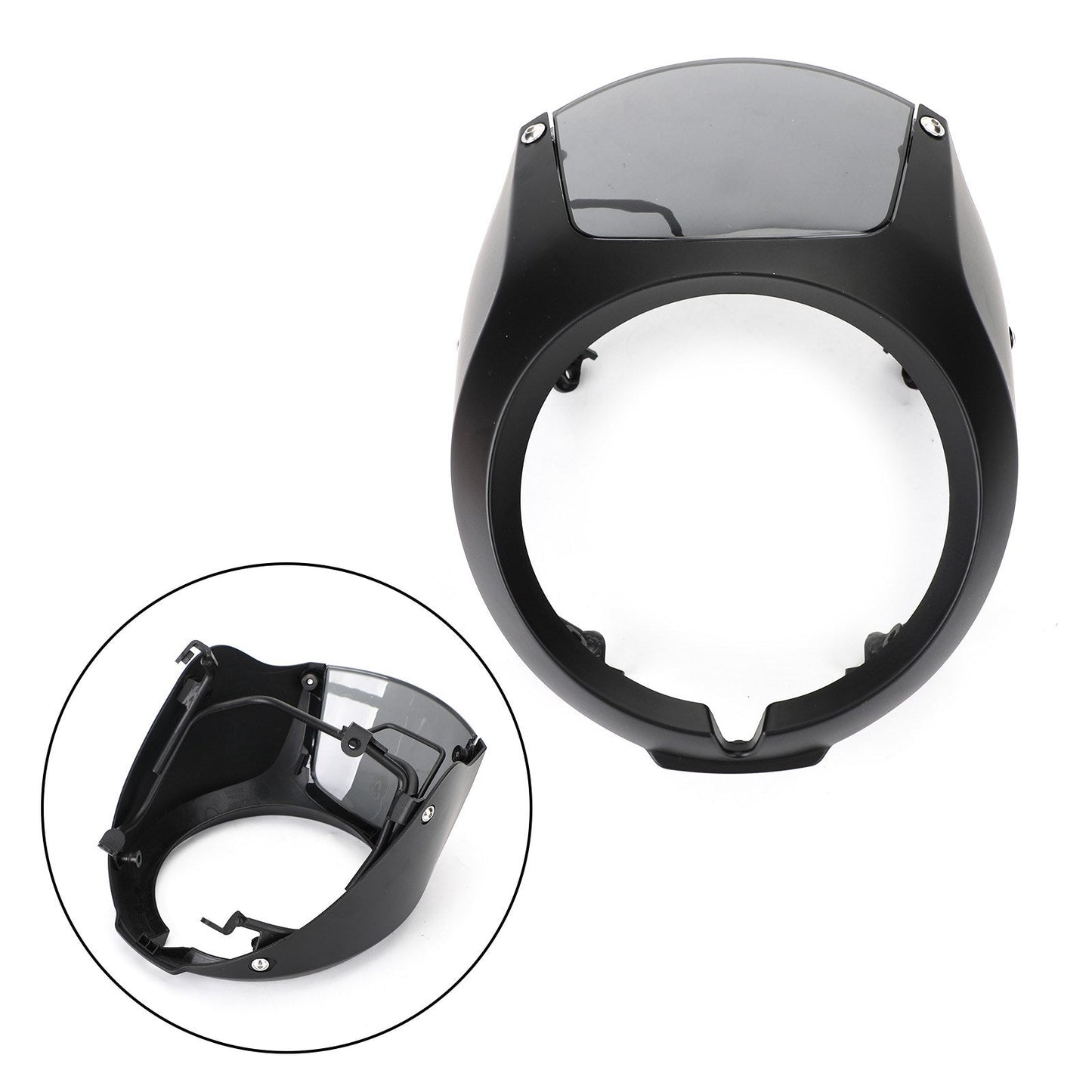 Cupolino Parabrezza Parabrezza Copertura adatta per Honda REBEL CM500 CMX500 2020 Generico