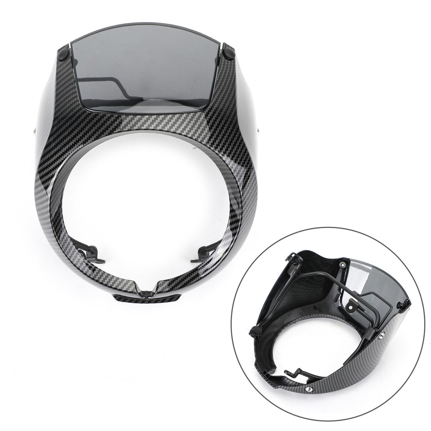 Cupolino Parabrezza Parabrezza Copertura adatta per Honda REBEL CM500 CMX500 2020 Generico
