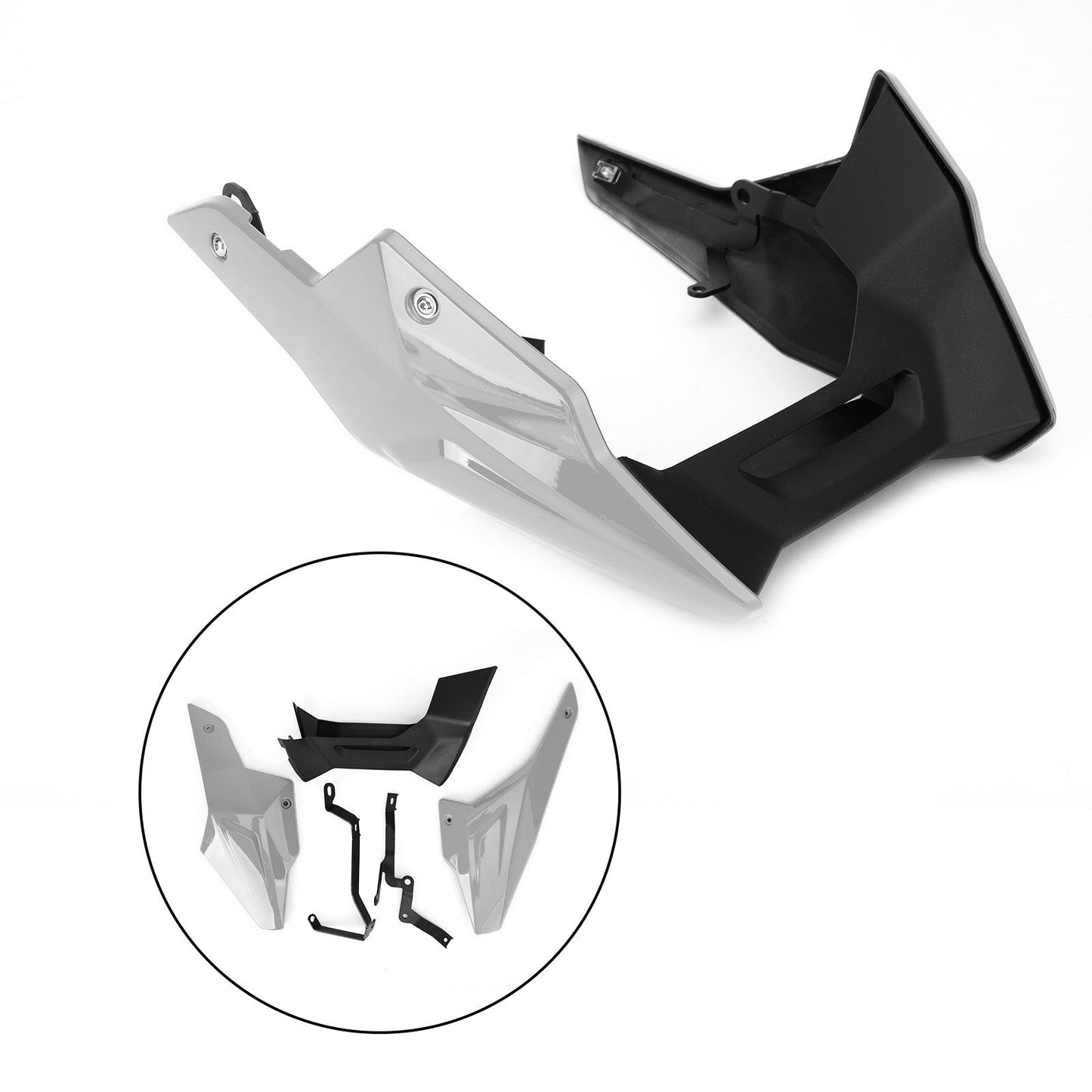 Pannello motore Belly Pan Lower Cowling Cover Carenatura per BMW F900R/F900XR 2020-21 Generico