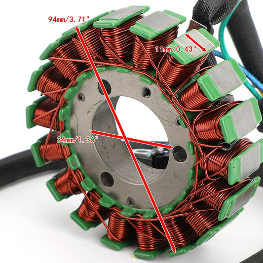 Alternatore Statore Per POLARIS PHOENIX 200 2005-2024 SAWTOOTH 200 2006-2007 0452449 0454228 0454947 Generico