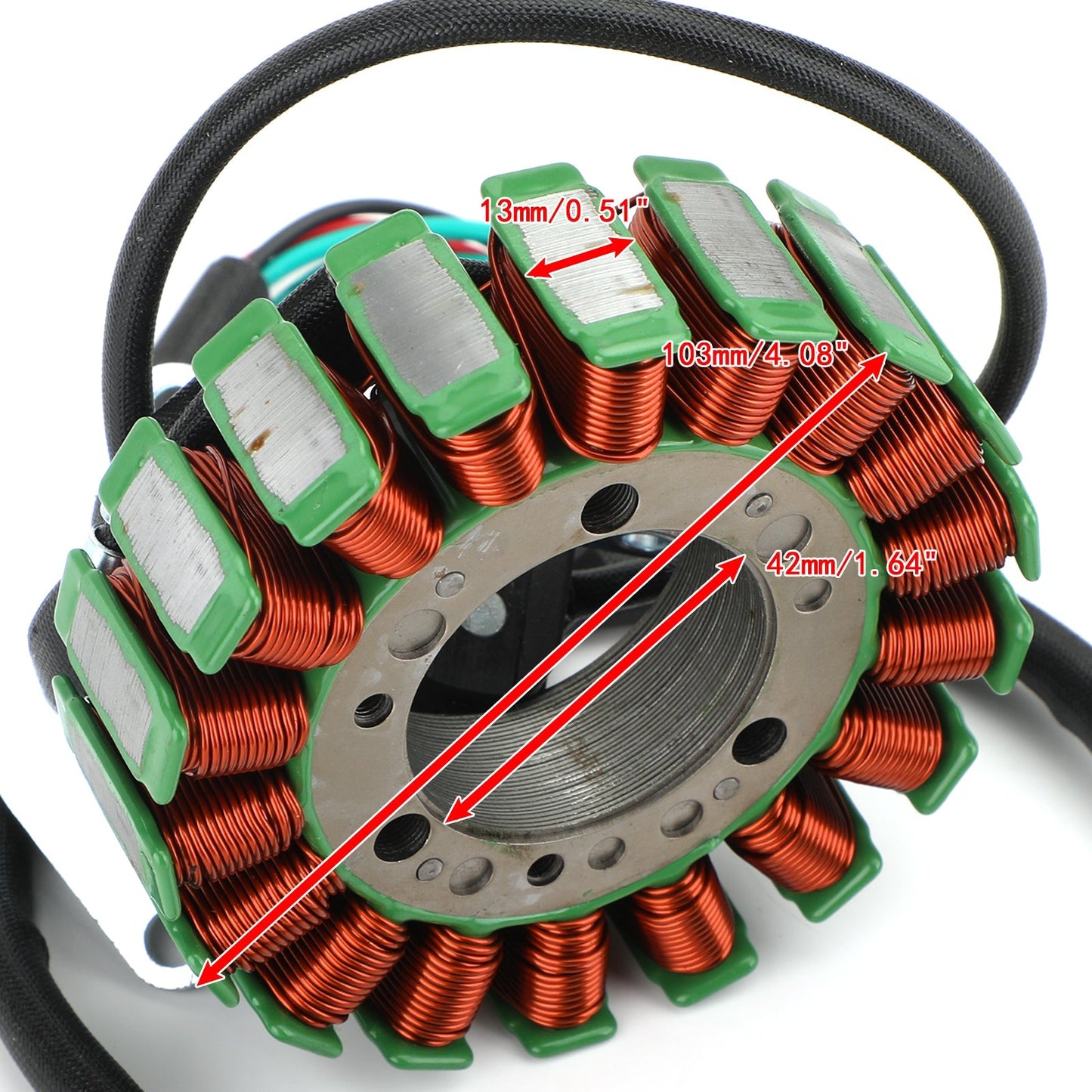 Alternatore Statore Per Yamaha 1100 FX HO Cruiser 60E-81410-00-00 60E-81410-01-00 Generico