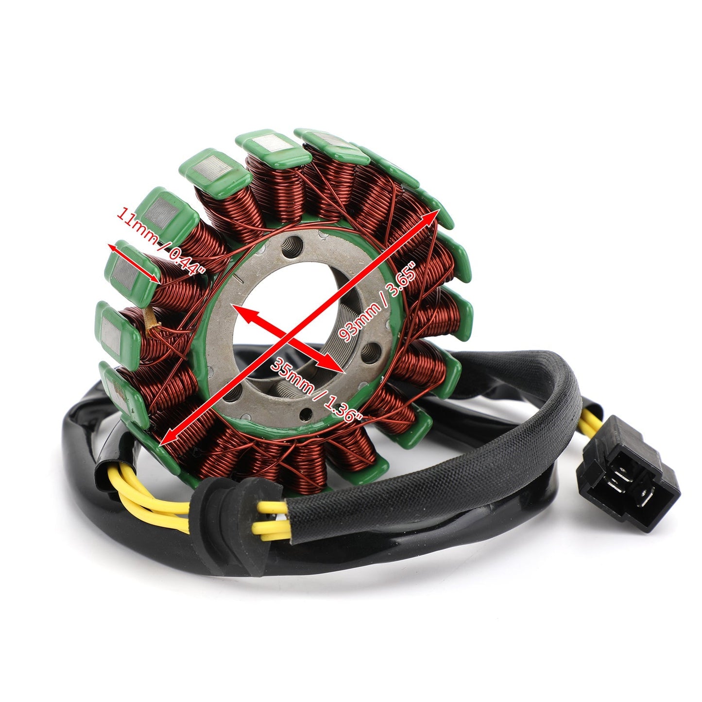 Alternatore Statore Bobina Per Suzuki GS500 GS500F GS500H 2001-2011 Repl.31401-01D10 Generico