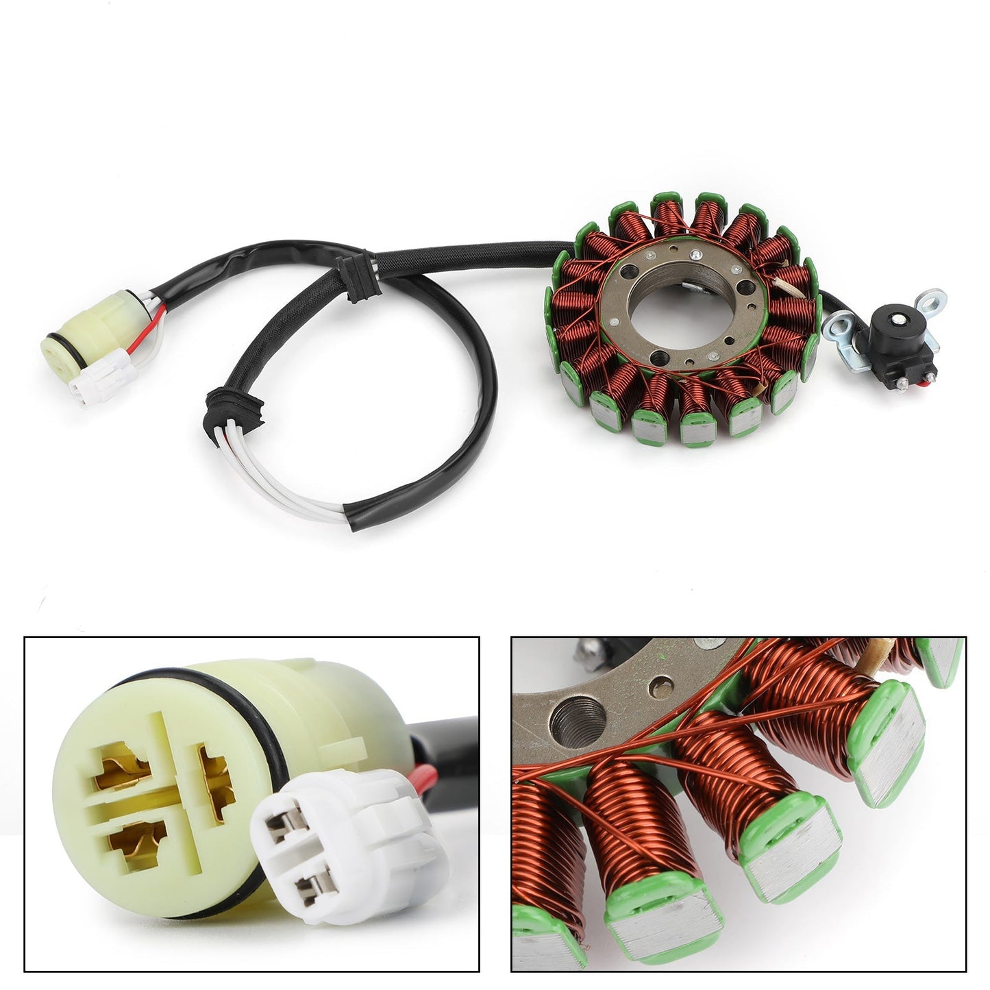 Generator Stator For Yamaha Raptor 250 YFM250 YFM250R 2008-2013 4D3-81410-00