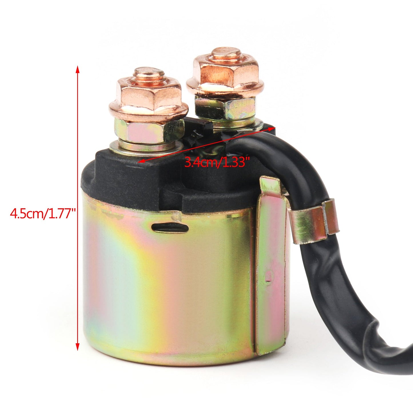 Relè solenoide di avviamento accensione per Honda TRX90 TRX200 TRX350 TRX450 TRX500 4x4 generico