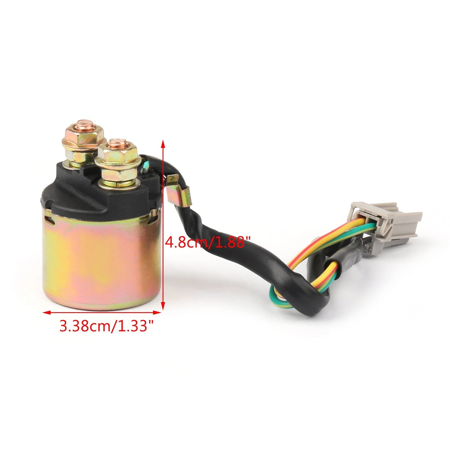 Relè solenoide di avviamento accensione per Honda 35850-HL1-A01 Big Red 700 MUV700 09-13 Generico