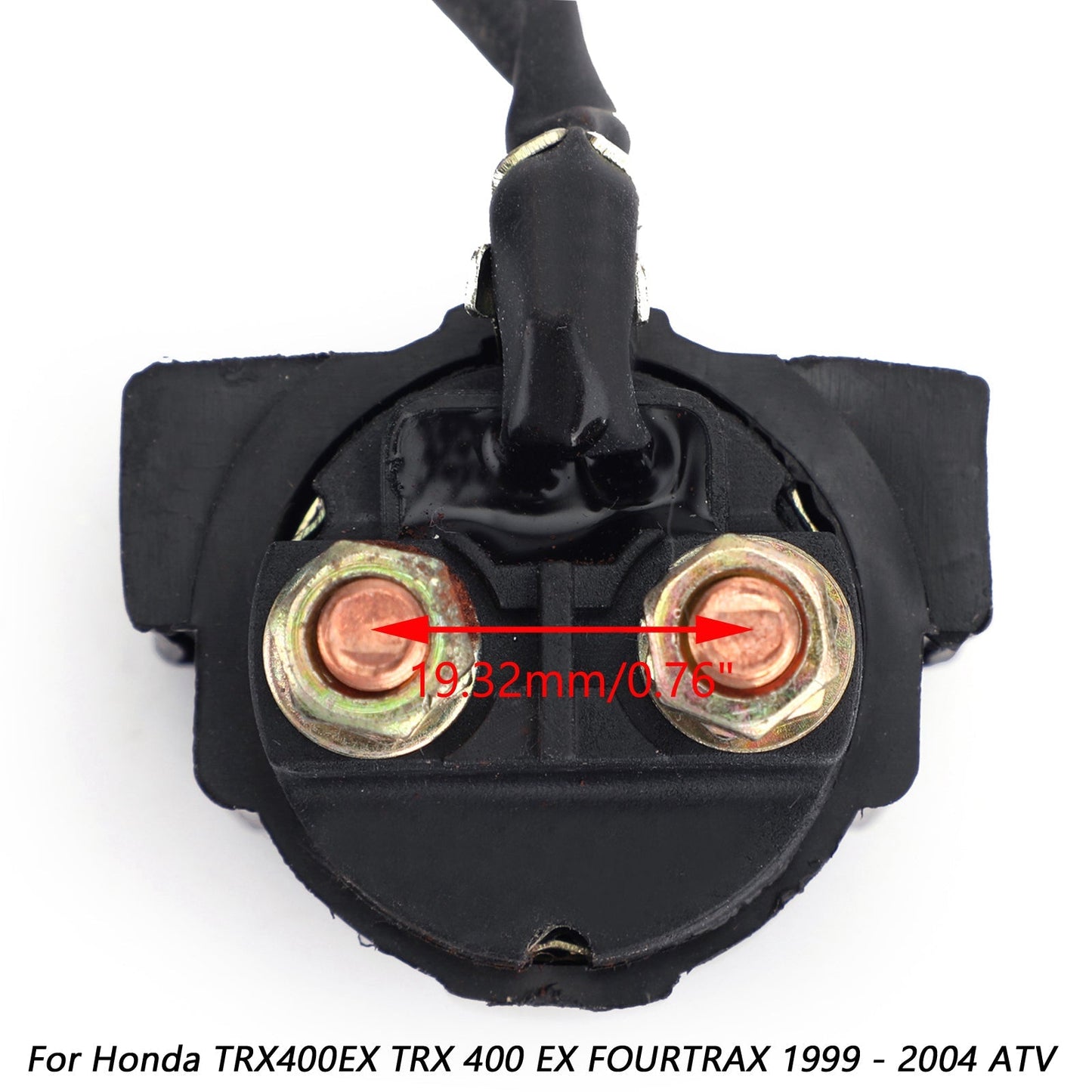 Solenoide relè di avviamento per Honda TRX400EX TRX 400 EX FOURTRAX 1999-2004 ATV NUOVO Generico