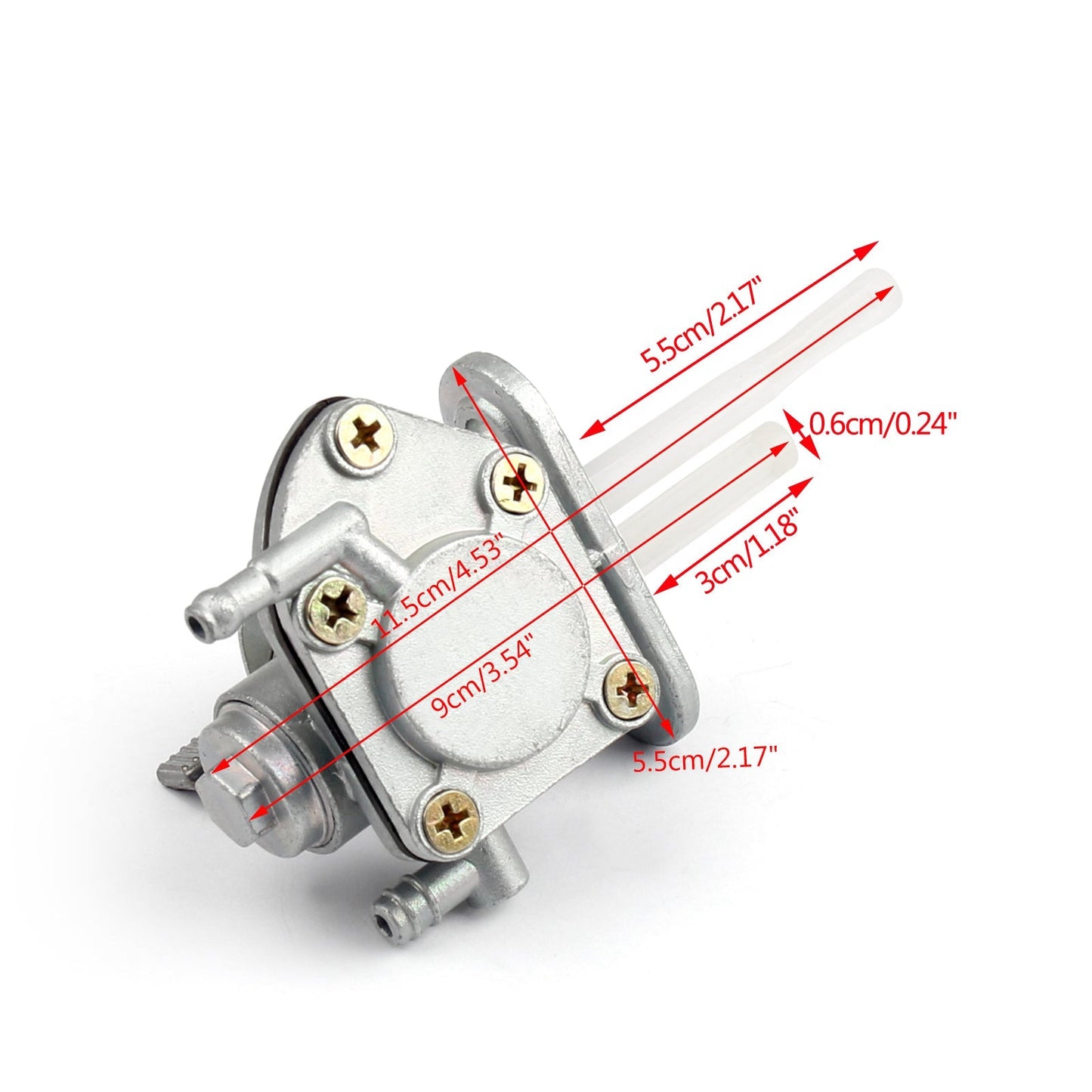 Serbatoio carburante interruttore rubinetto valvola per Kawasaki Vulcan 500 Zephyr 750 Ninja 500R generico