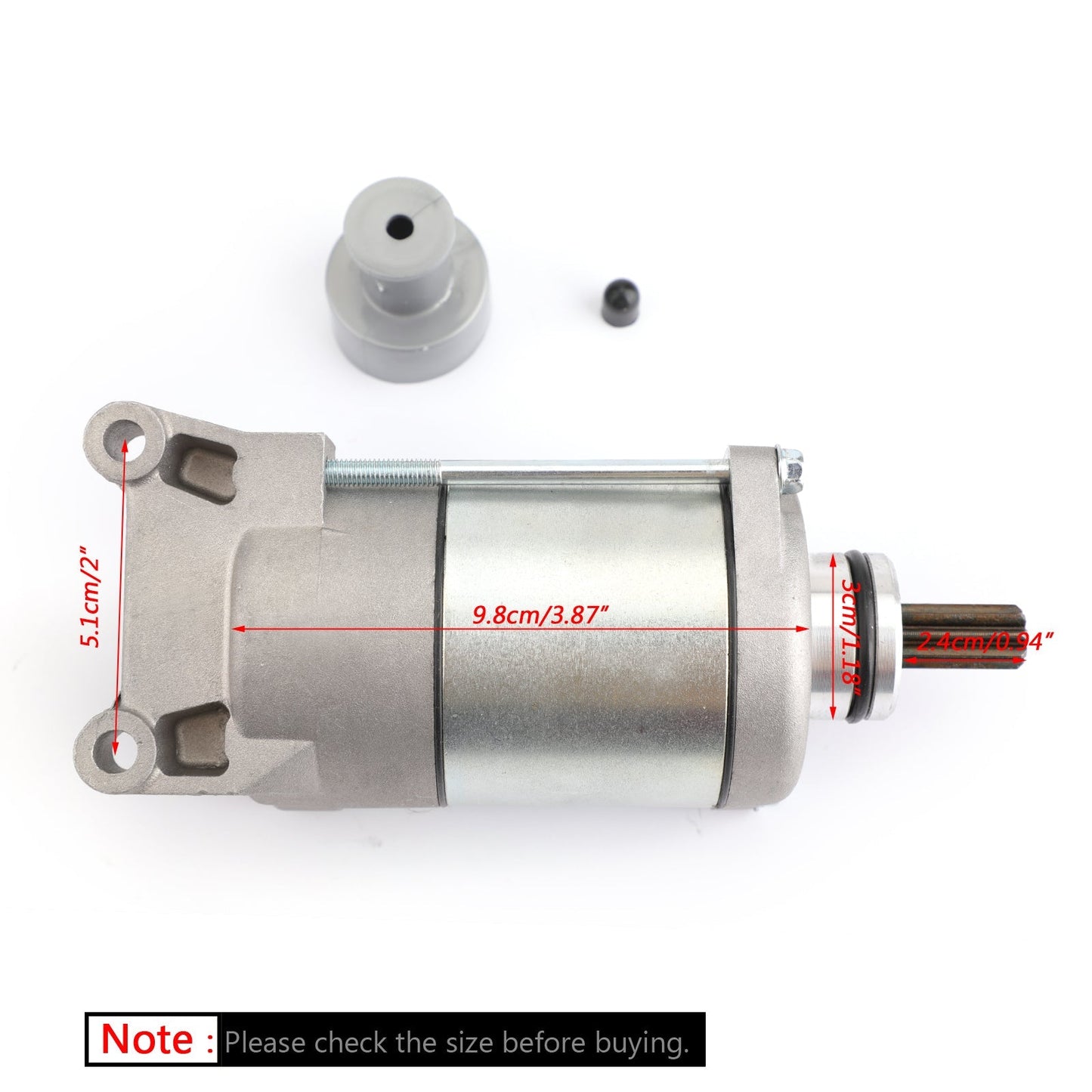 Motorino di avviamento elettrico per Honda CRF230 CRF230F 08-17 CRF230L 08-09 CRF230M 2009 Generico