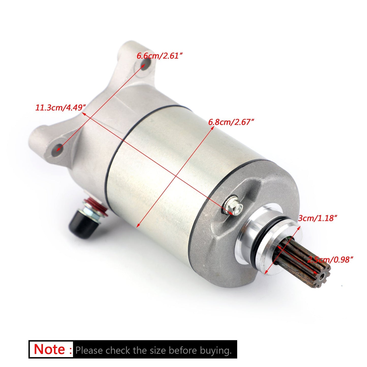 Motorino di avviamento elettrico per Polaris Magnum 325 Ranger 500 425 Sportsman 3084981 Generico