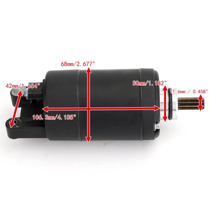 Nuovo motorino di avviamento a 9 scanalature per Honda VT1300 C Stateline Sabre Interstate Fury 10-17 generico