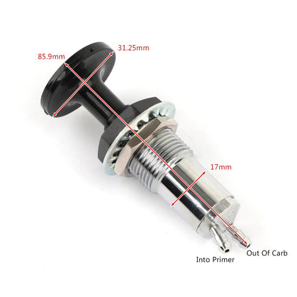 Pompa a stantuffo per adescamento carburante per motoslitta PWC per Skidoo Yamaha Polaris Generico