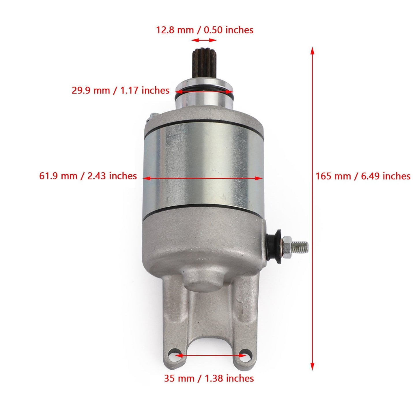 Motorino di avviamento adatto per Suzuki DR 250 SE 1995 DR 350 S/SE 1990 - 1999 generico