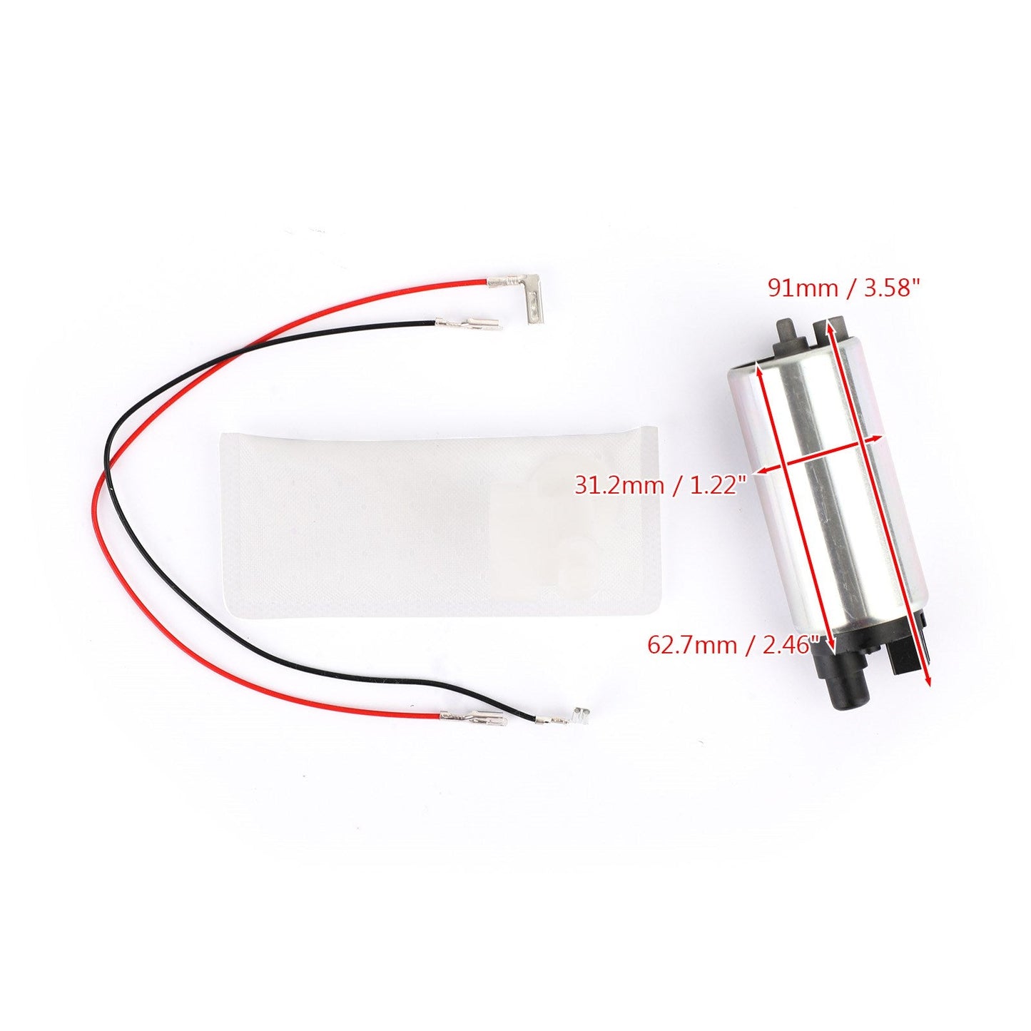 Nuova pompa del carburante adatta per Kawasaki KLX250 KLX250S 13-21 KLX300R 20-21 49040-0767 generico
