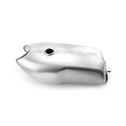 9L 2.4 Gallon Chrome Motorcycle Universal Gas Serbatoio carburante per Cafe Racer Custom Old School Honda Yamaha RD50 RD350 Suzuki BMW R100R Generico