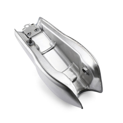 9L 2.4 Gallon Chrome Motorcycle Universal Gas Serbatoio carburante per Cafe Racer Custom Old School Honda Yamaha RD50 RD350 Suzuki BMW R100R Generico