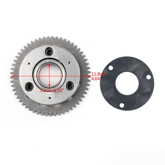 Frizione di avviamento unidirezionale con ingranaggio per Suzuki AN150 VECSTAR CG41A 1996-2000 AN125 generico