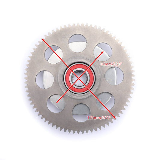 Kit ingranaggi cuscinetto unidirezionale frizione avviamento per Polaris Outlaw 50 90 110 Predator 50 generico