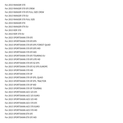 Frizione avviamento One Way Fit per Polaris Sportsman ACE Ranger RZR 570 1000XP 14-19 Generico