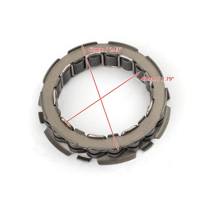 Cuscinetto frizione avviamento unidirezionale per Yamaha XVS 400 650 950 1300 XVZ Drag V Star generico