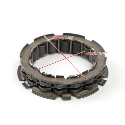 Cuscinetto frizione avviamento unidirezionale per Yamaha YFZ450 YZ WR TTR XV XVS SRV XT XG 250 Generico