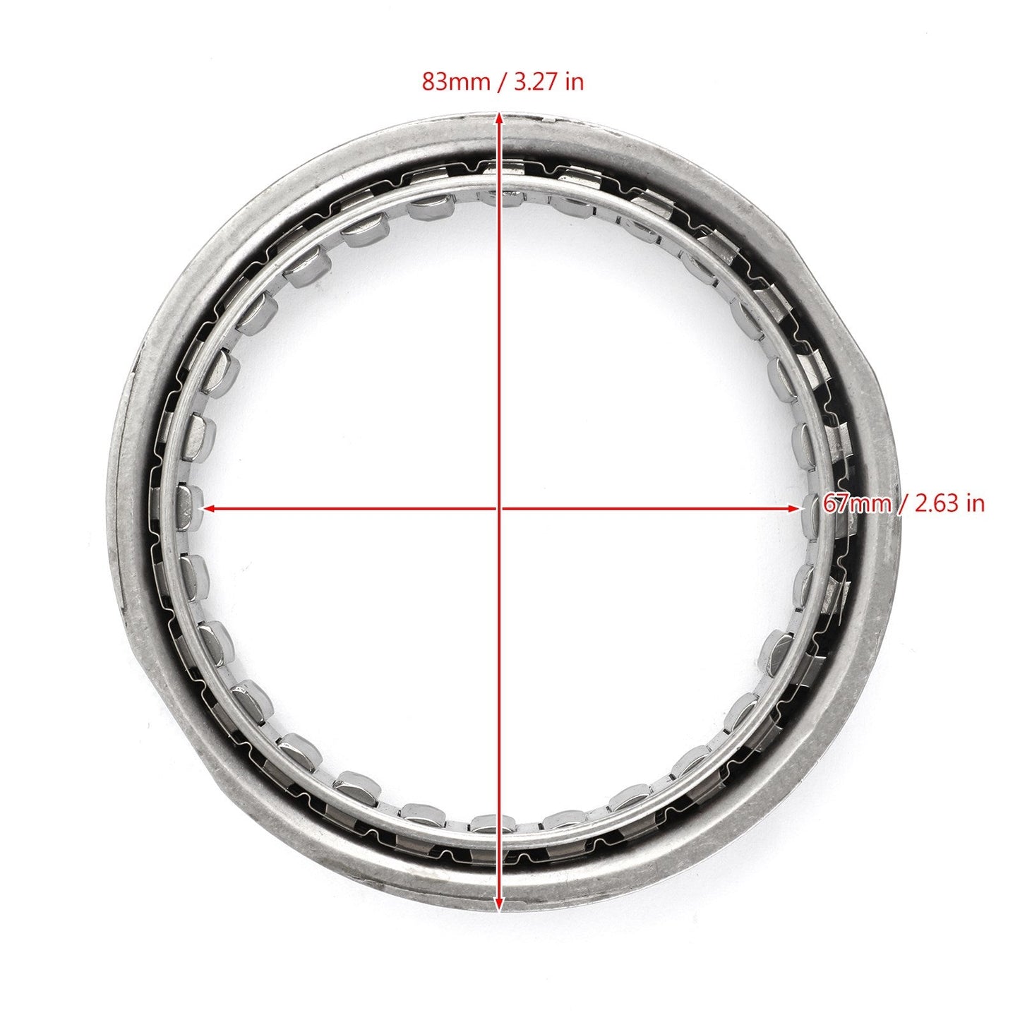 Cuscinetto frizione avviamento unidirezionale per Arctic Cat TRV 550 VLX Prowler ATV 0802-035 Generico