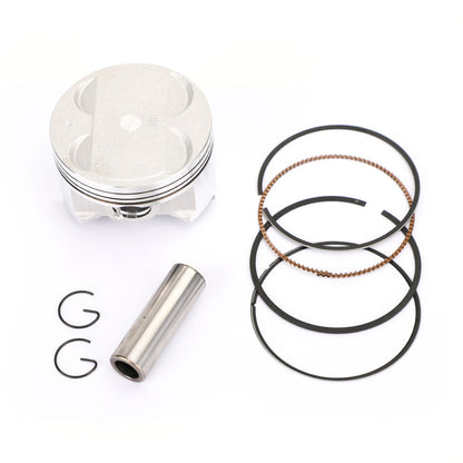 Piston Pin Ring Set STD / +0.25 / +0.50 / +0.75 Alesaggio Misura per Suzuki AN 400 Burgman 400 S 1999-2006 Generico